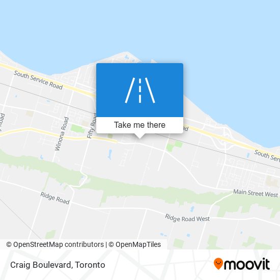 Craig Boulevard map