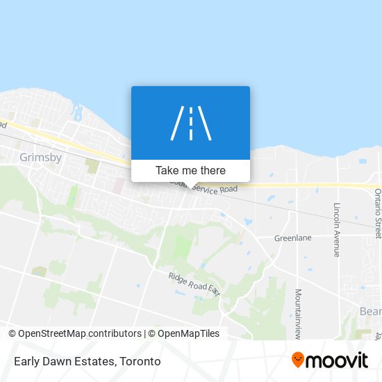 Early Dawn Estates map