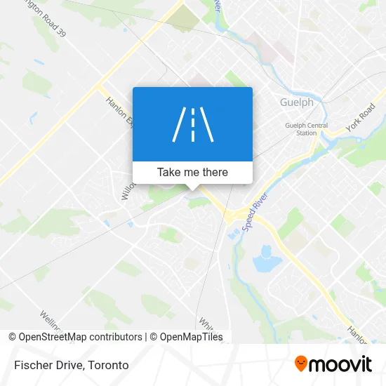Fischer Drive map