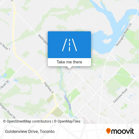 Goldenview Drive map
