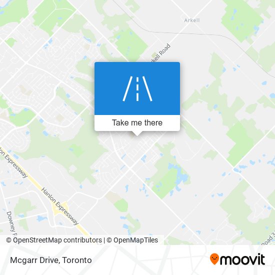 Mcgarr Drive map