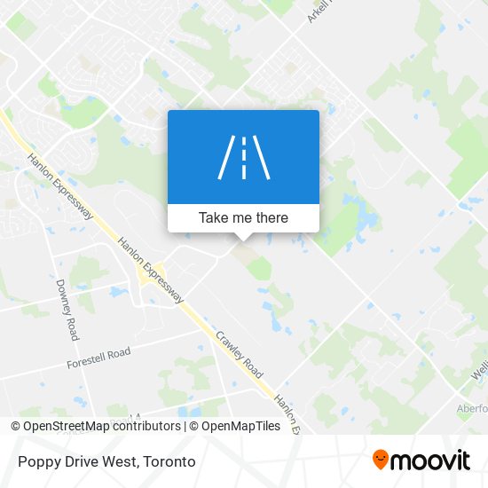 Poppy Drive West plan