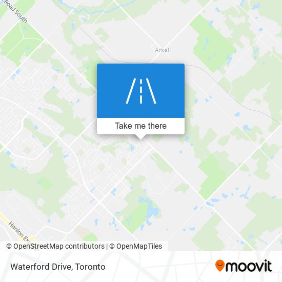 Waterford Drive map