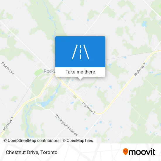 Chestnut Drive map