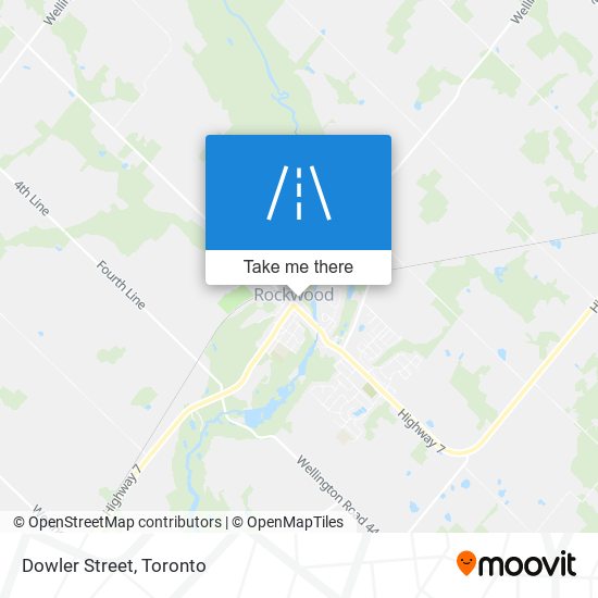 Dowler Street map