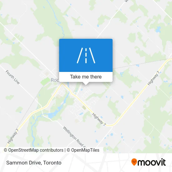 Sammon Drive map