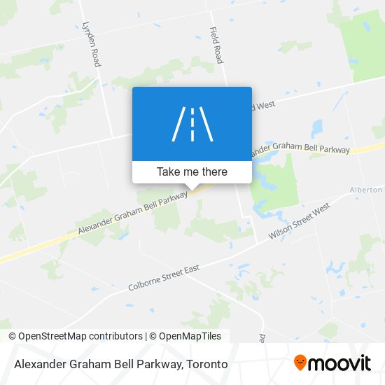 Alexander Graham Bell Parkway map