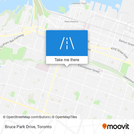 Bruce Park Drive plan