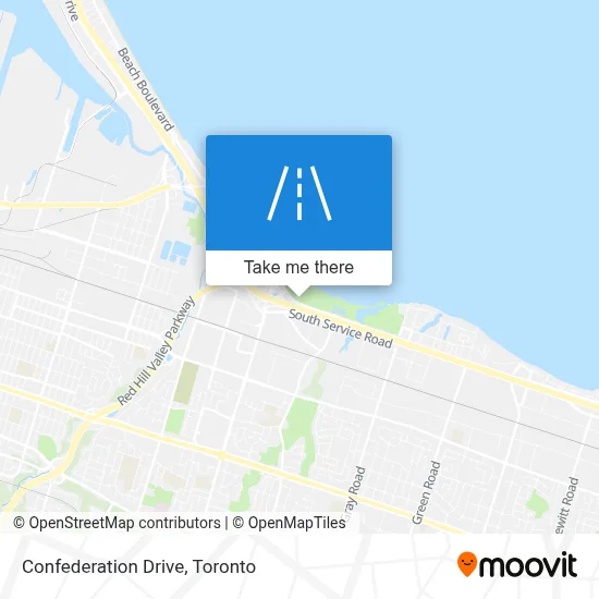 Confederation Drive map