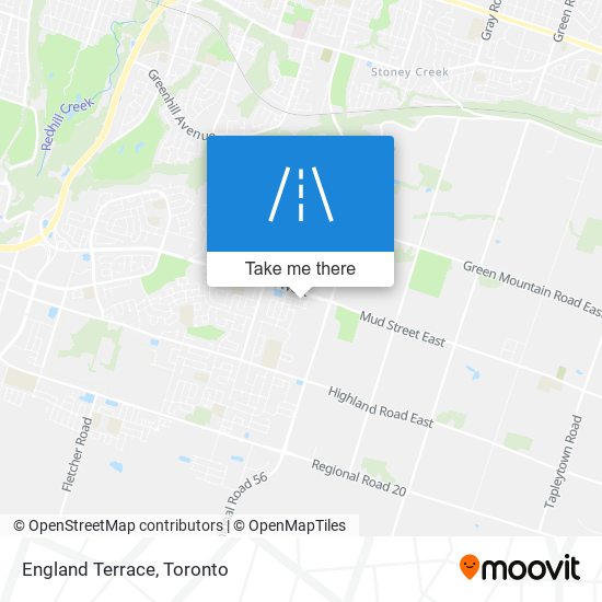 England Terrace plan