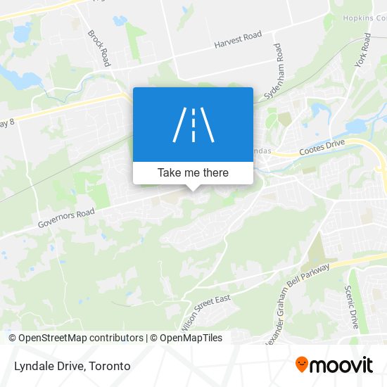 Lyndale Drive map