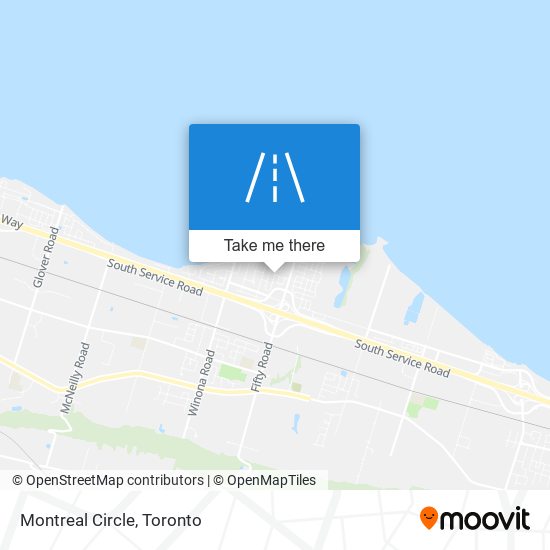 Montreal Circle map