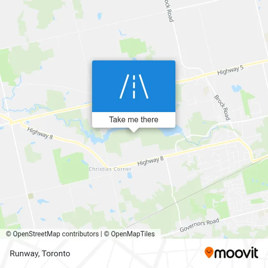 Runway map