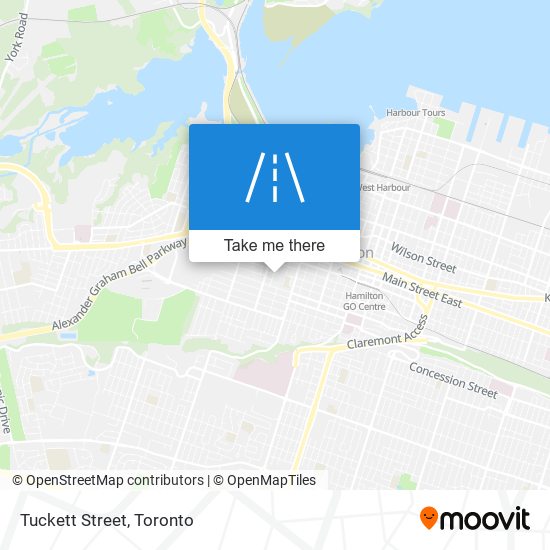 Tuckett Street map