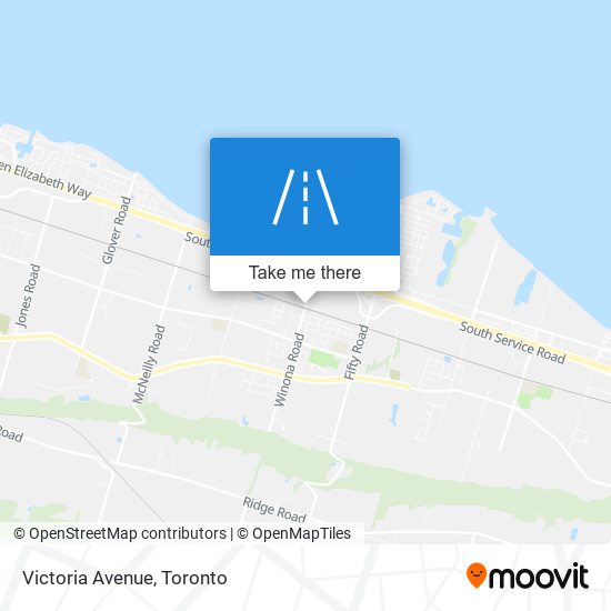 Victoria Avenue map