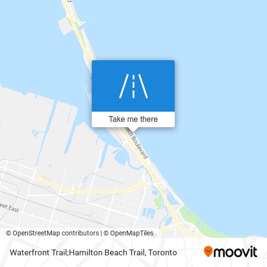 Waterfront Trail;Hamilton Beach Trail plan