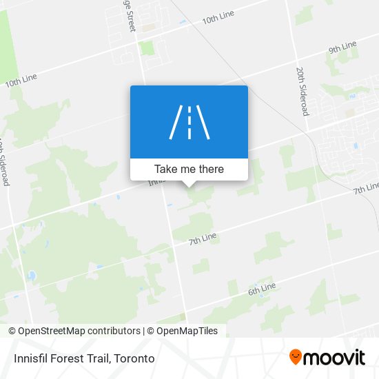 Innisfil Forest Trail plan
