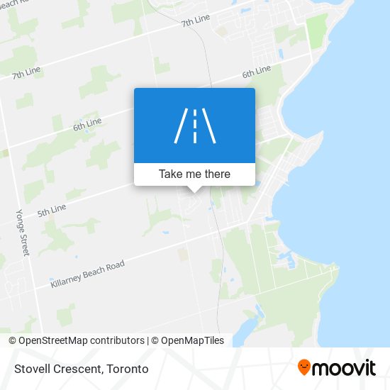 Stovell Crescent map