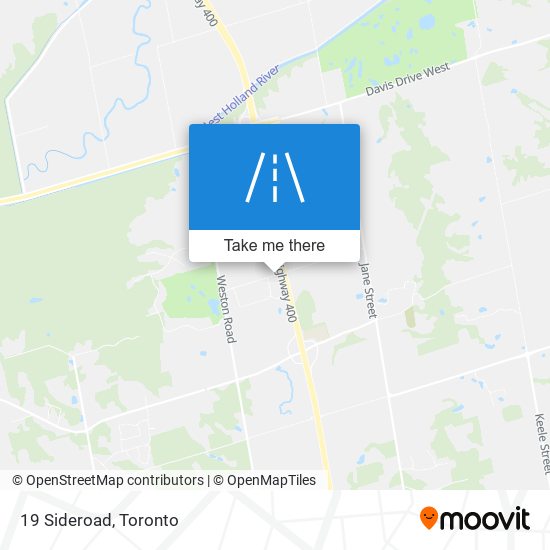 19 Sideroad map