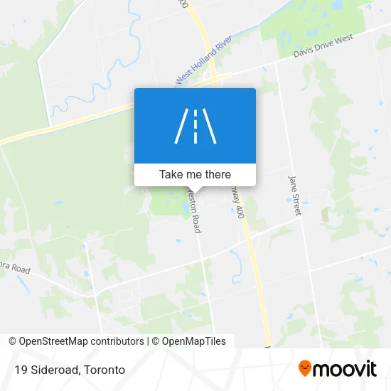 19 Sideroad map