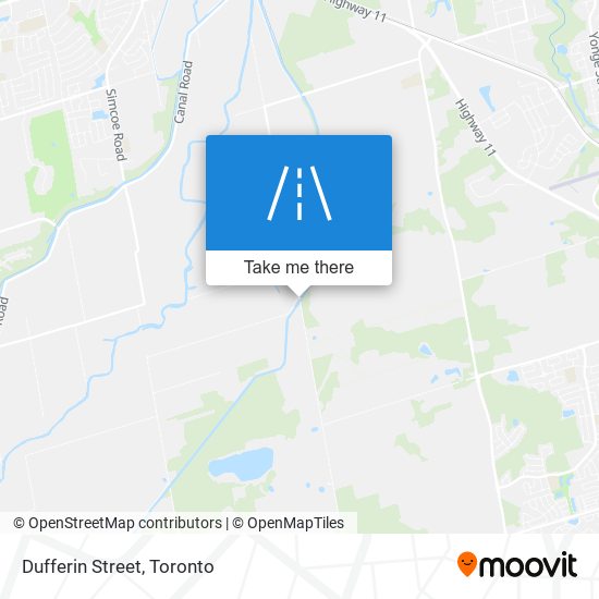 Dufferin Street plan
