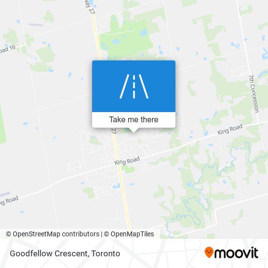 Goodfellow Crescent map