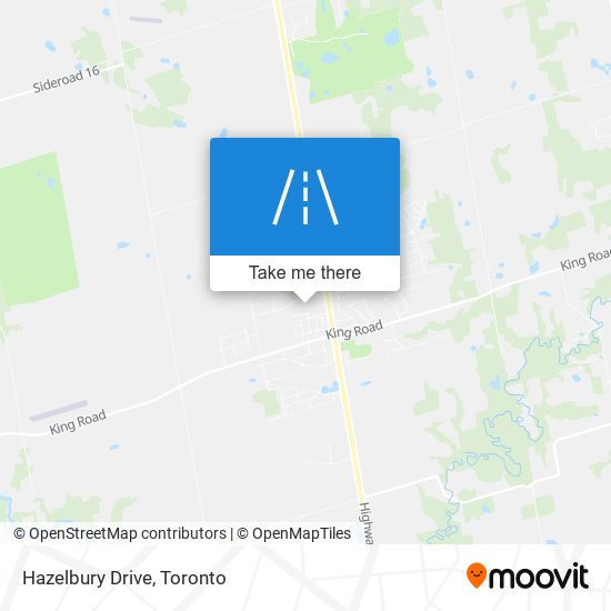 Hazelbury Drive plan
