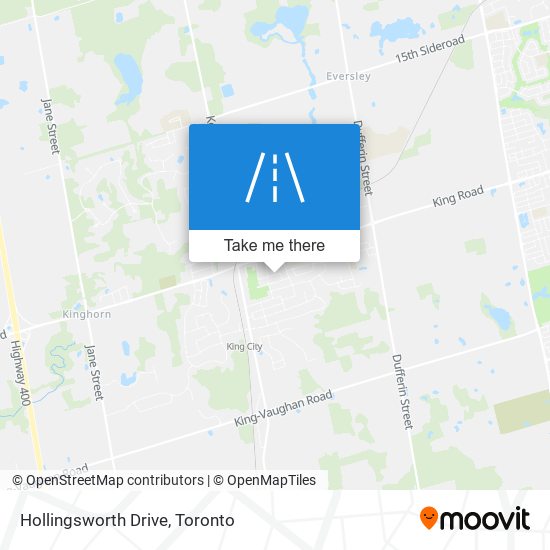 Hollingsworth Drive map