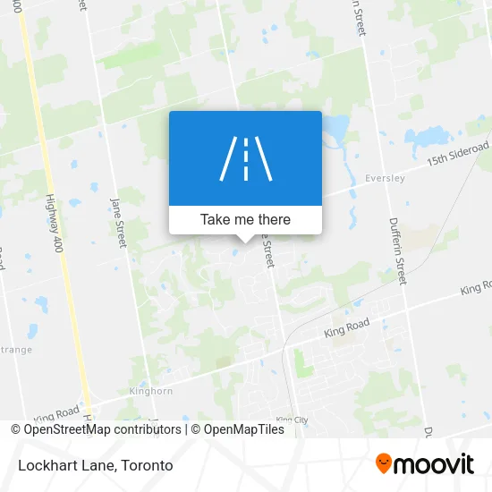 Lockhart Lane map
