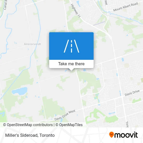 Miller's Sideroad map