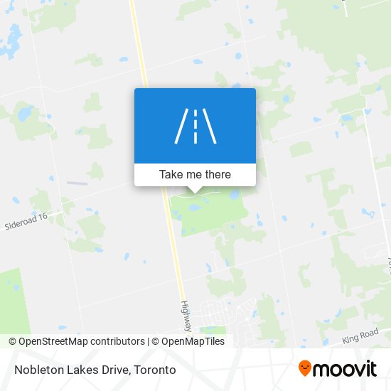 Nobleton Lakes Drive plan