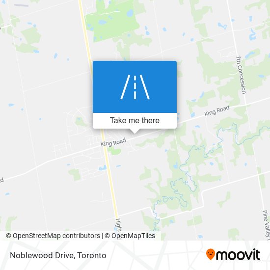 Noblewood Drive map