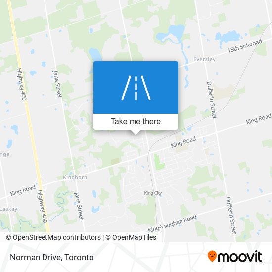 Norman Drive map