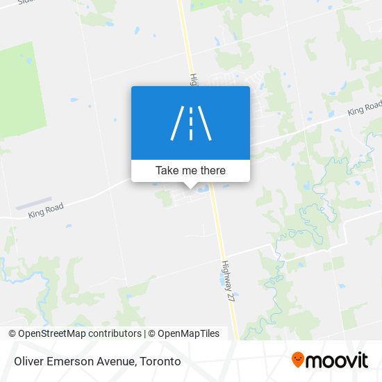 Oliver Emerson Avenue map
