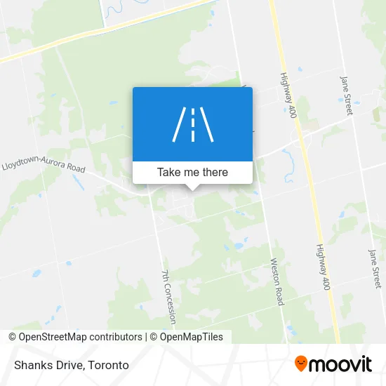 Shanks Drive map