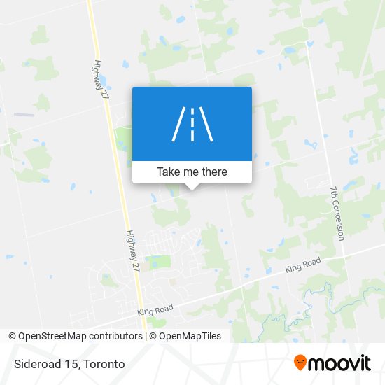 Sideroad 15 map