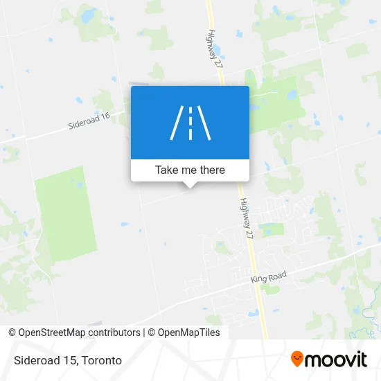 Sideroad 15 map