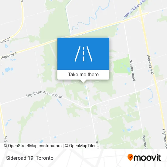 Sideroad 19 map