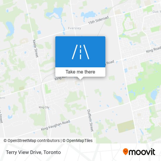 Terry View Drive map