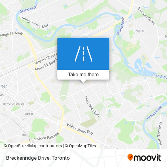 Breckenridge Drive map