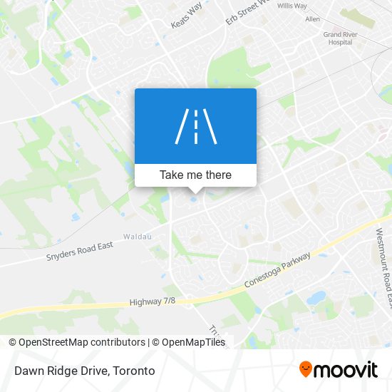Dawn Ridge Drive plan