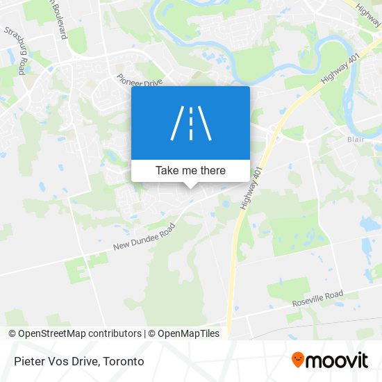 Pieter Vos Drive plan