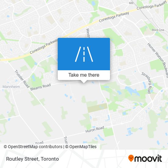 Routley Street plan