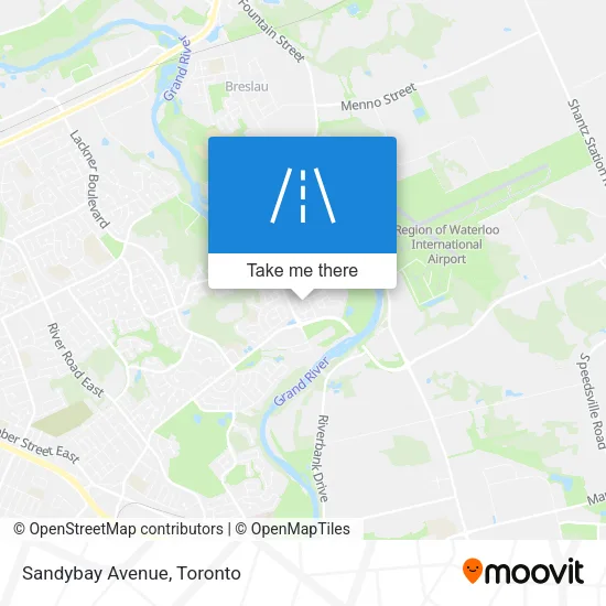 Sandybay Avenue map