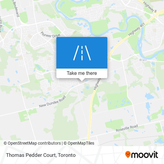 Thomas Pedder Court map