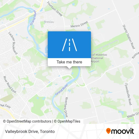 Valleybrook Drive map