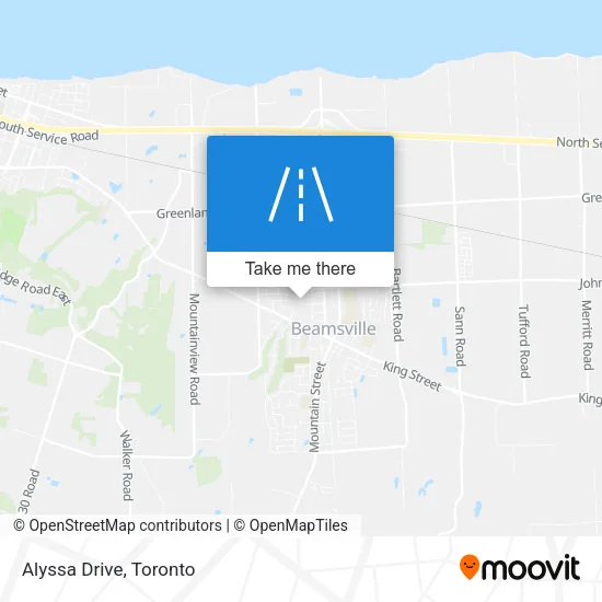Alyssa Drive map