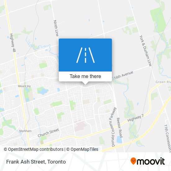 Frank Ash Street map