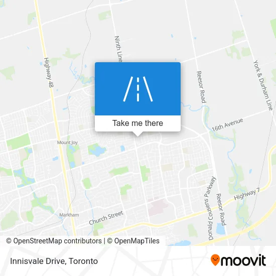 Innisvale Drive map