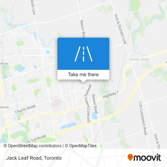 Jack Leaf Road map